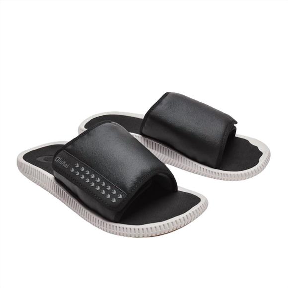 NEW OLUKAI men's ulele 'olu sandals in black - Picture 1 of 4
